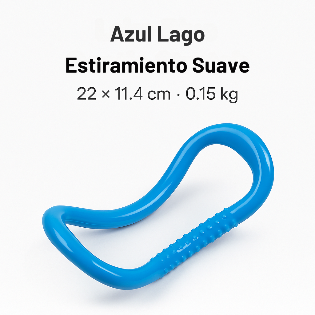 Anillo de Yoga para Apertura de Hombros y Estiramiento Muscular