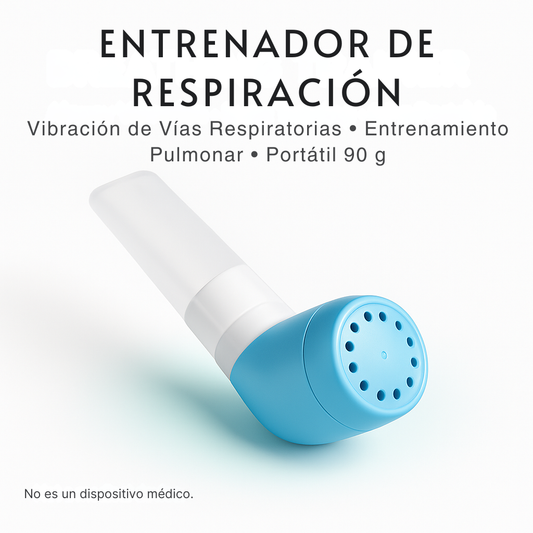 Entrenador de Respiración (Flauta Pulmonar) para Ejercicio Pulmonar