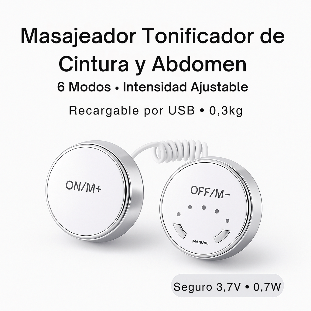 Masajeador Moldeador de Cintura y Abdomen VE para Fitness en Casa